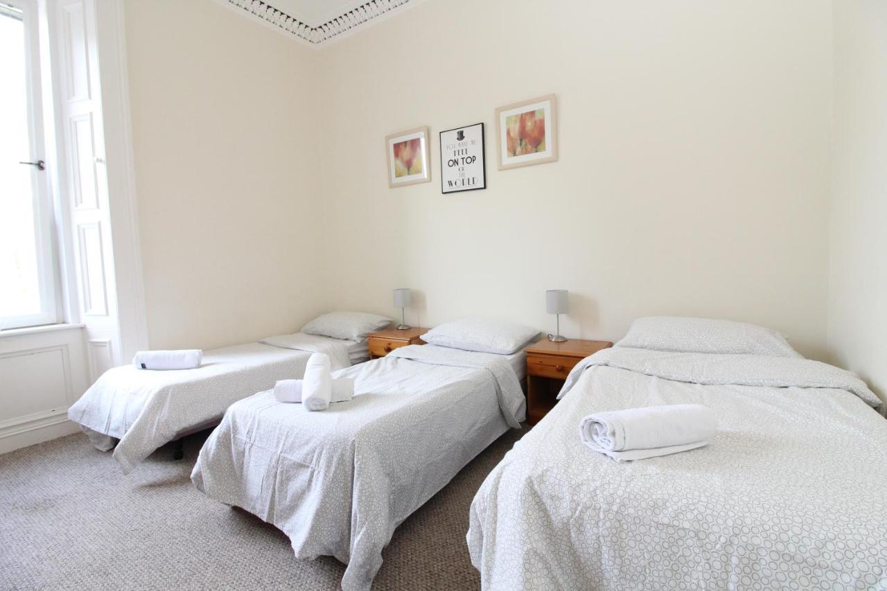 Central Two Bedroom Victorian Apartment With Free Parking Edimburgo Esterno foto